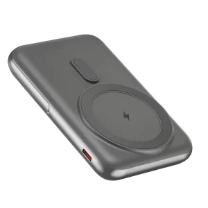 Power Bank Magnética 10000 mAh IGOMA 20 W carga rápida USB con soporte - Imagen 7