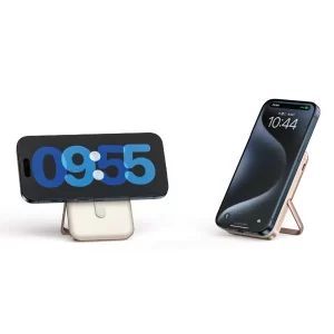 Power Bank Magnética 10000 mAh IGOMA 20 W carga rápida USB con soporte - Imagen 10