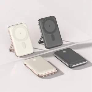 Power Bank Magnética 10000 mAh IGOMA 20 W carga rápida USB con soporte